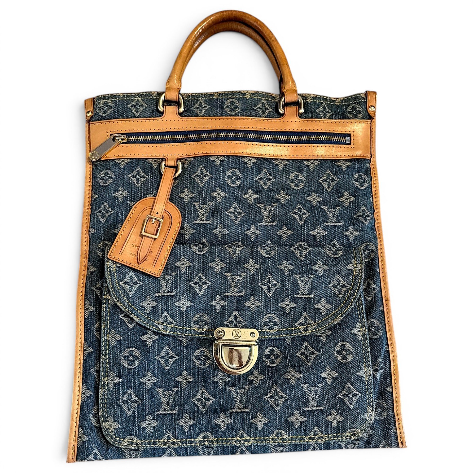 Plat handbag