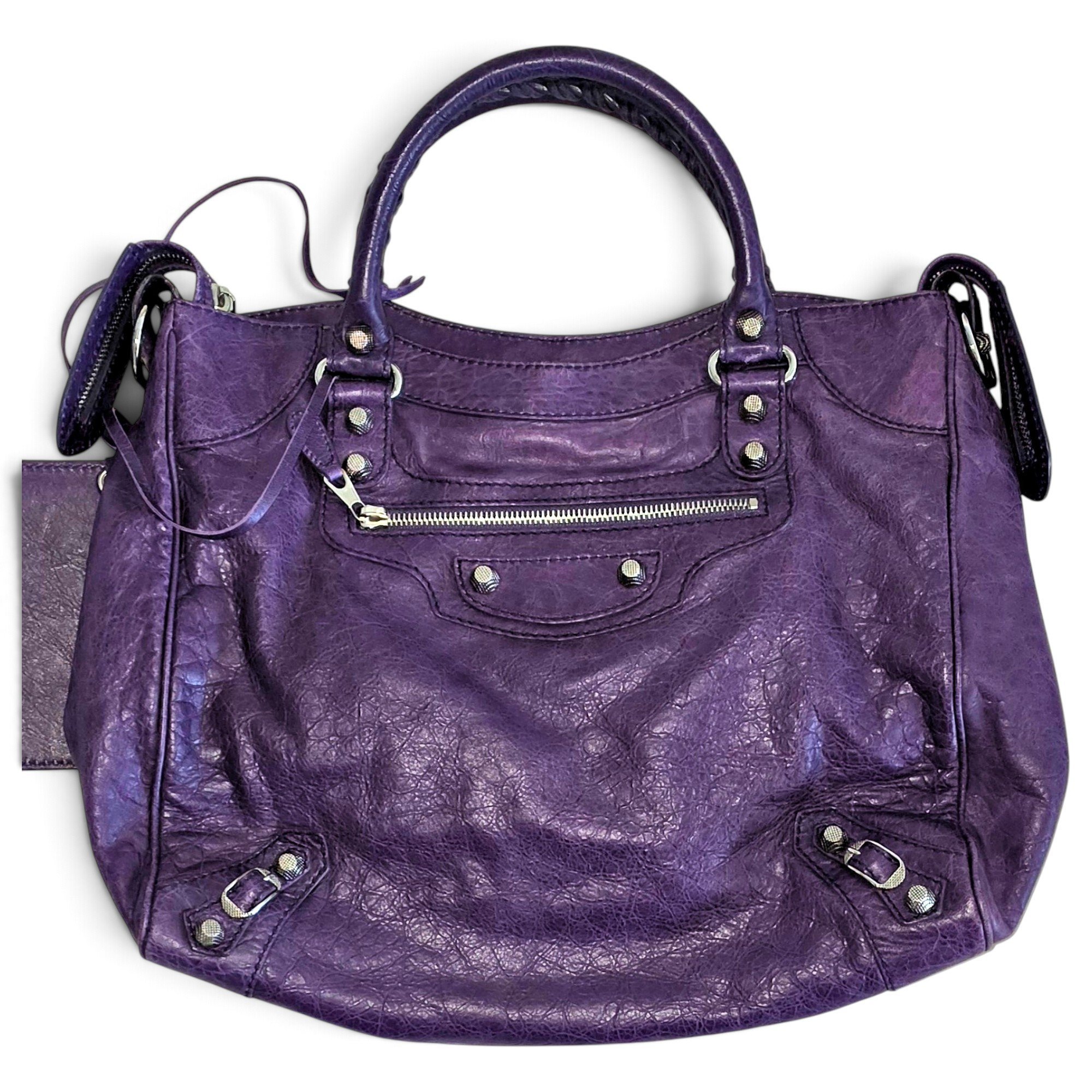 Balenciaga Vélo leather handbag