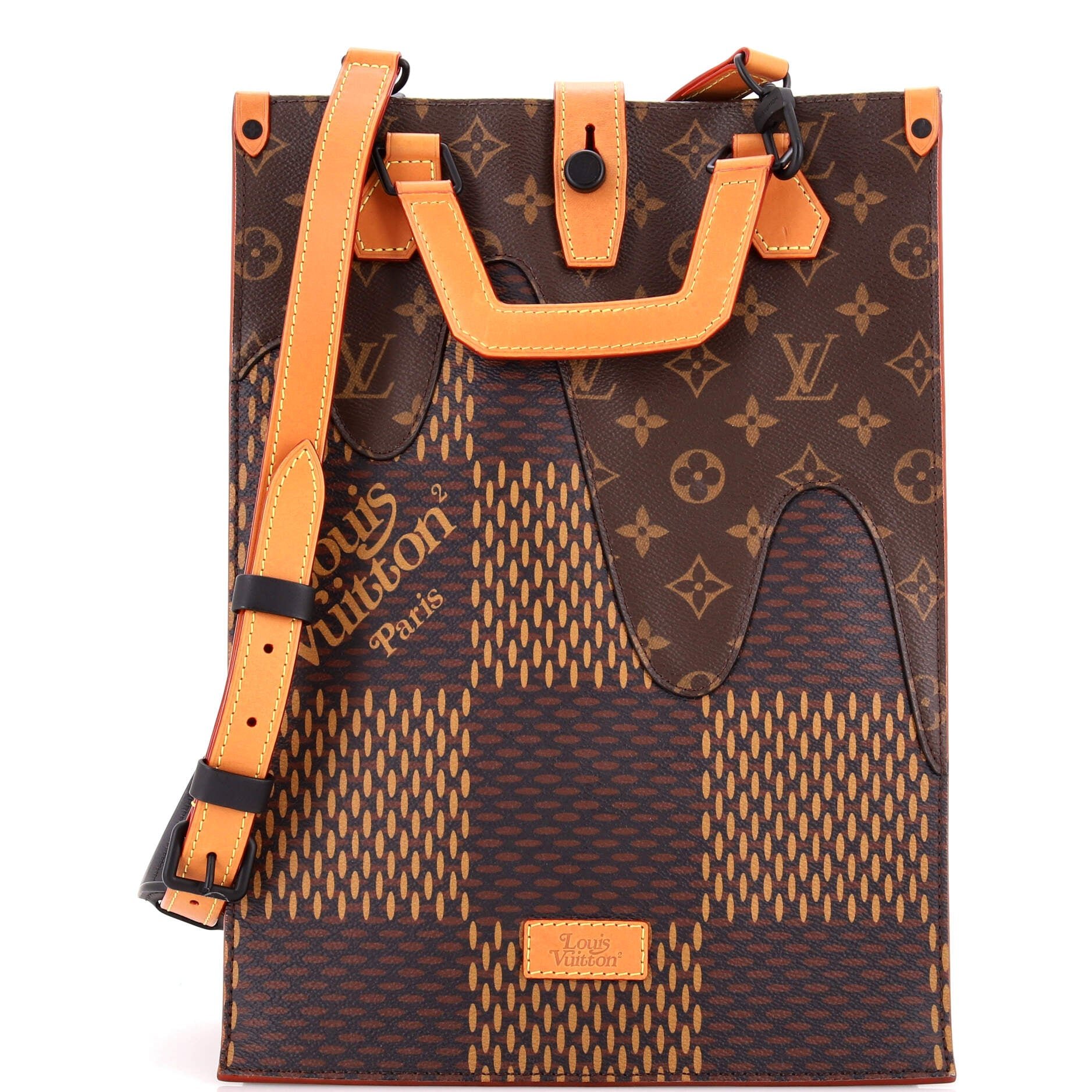 Nigo Tote Limited Edition Giant Damier and Monogram Canvas Mini