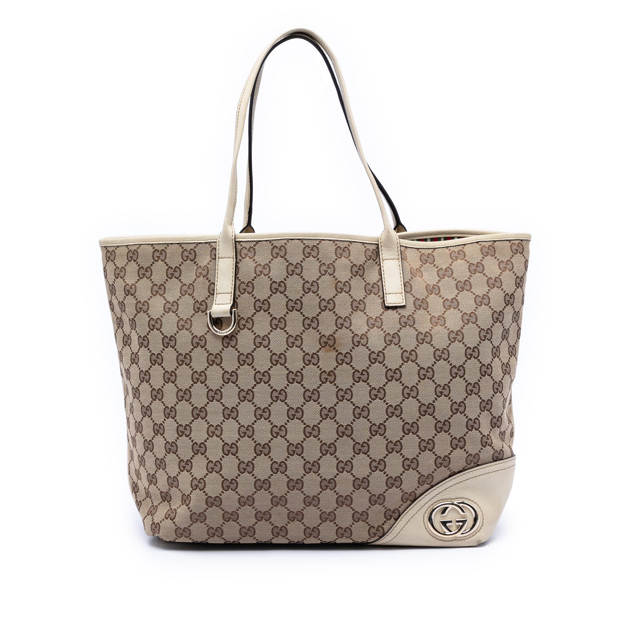 Britt leather tote