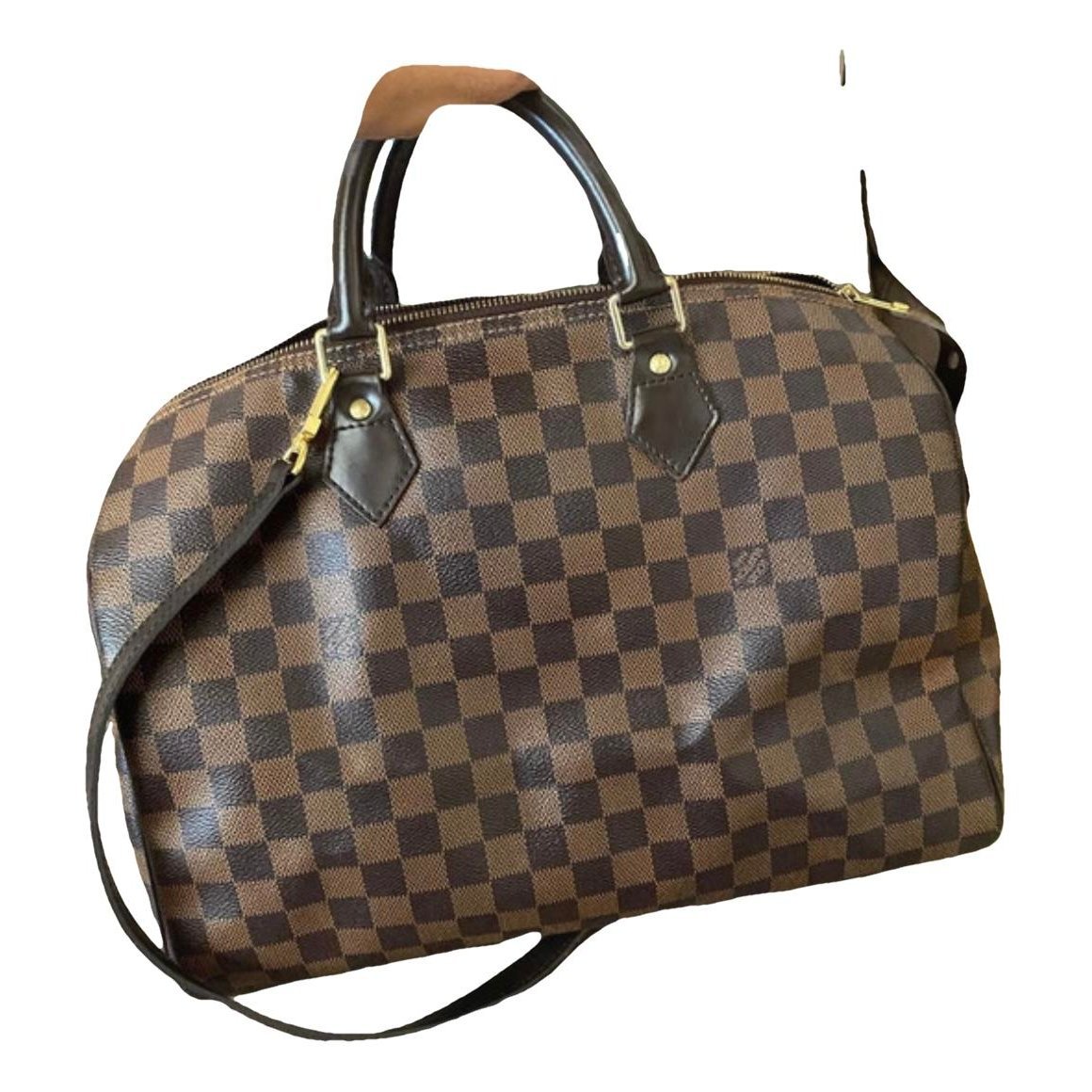 Speedy leather handbag