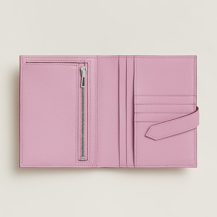 Mauve Sylvestre Bearn Compact Wallet