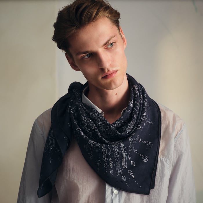 Please Hold the Line Scarf 100