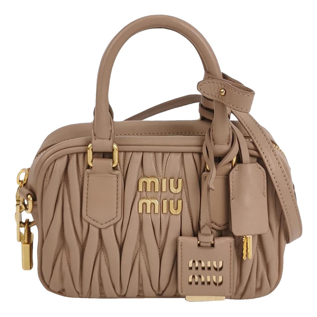 Arcadie leather handbag