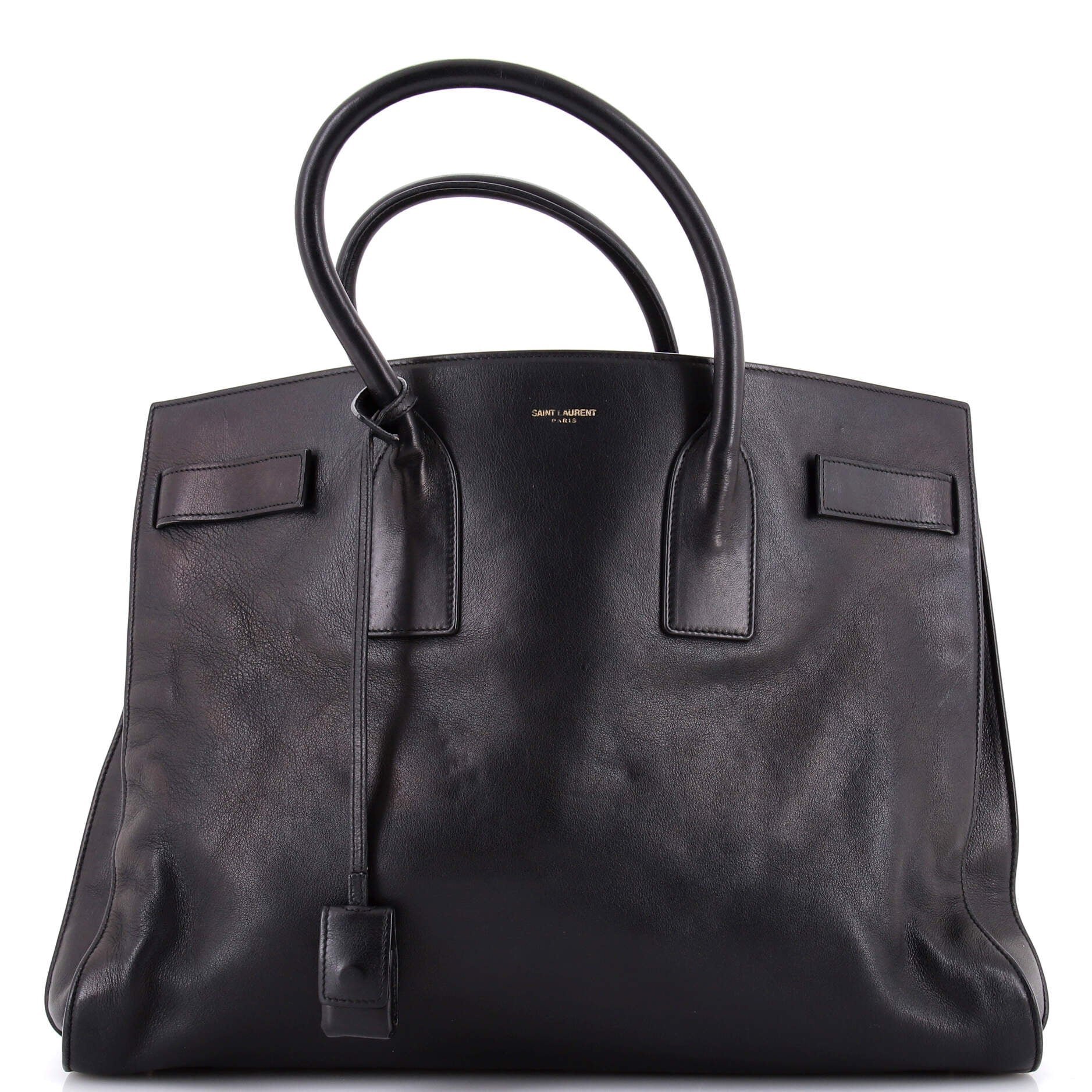 Leather tote