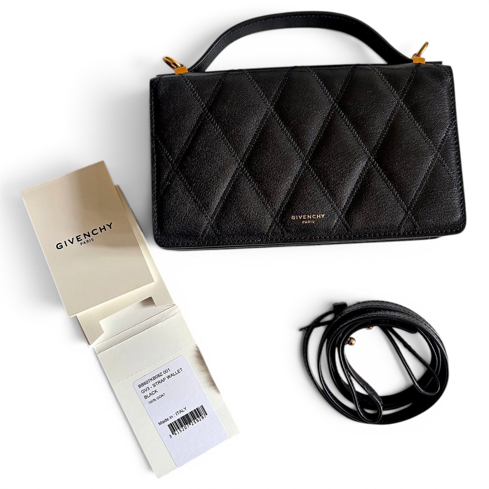 Givenchy GV3 leather crossbody bag
