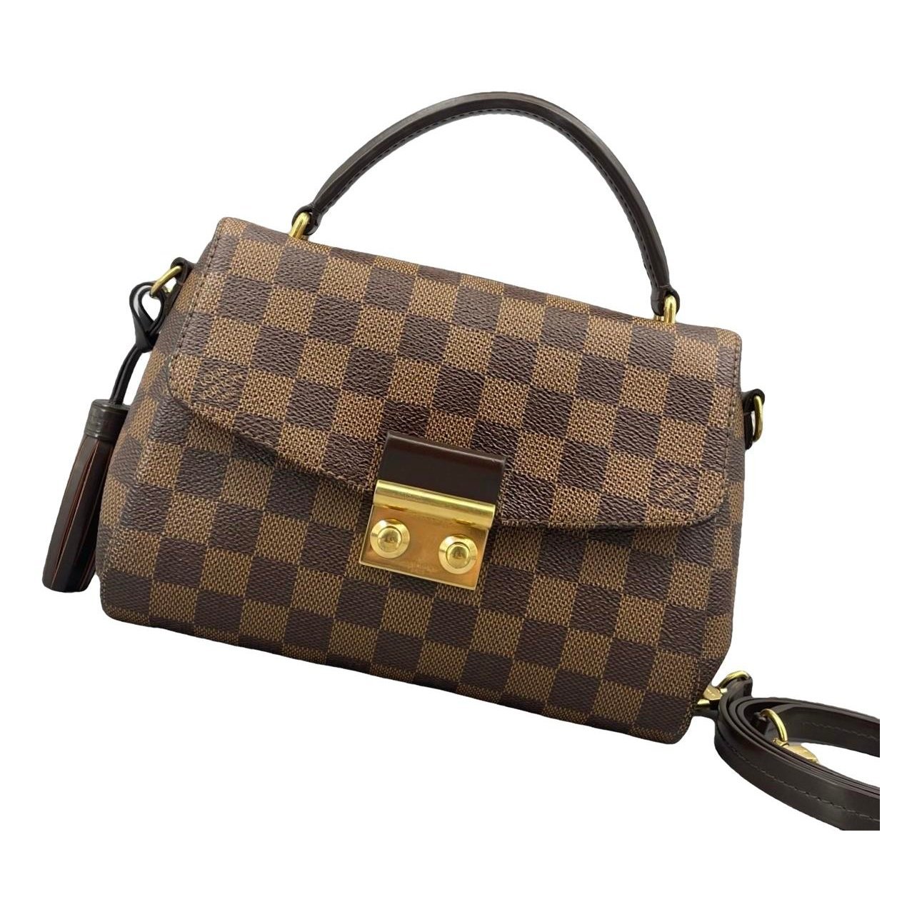 Croisette leather handbag