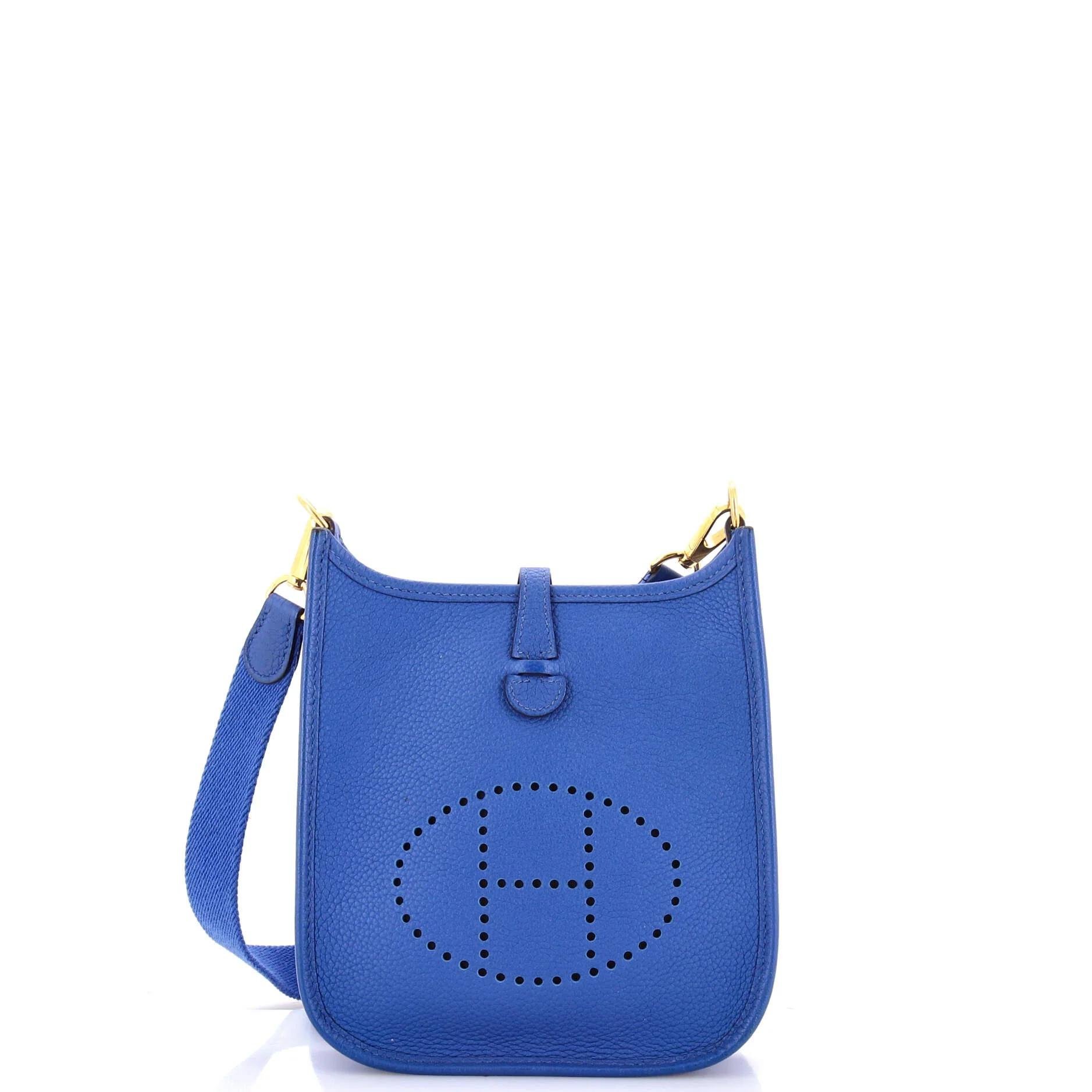 Mini Evelyne leather crossbody bag