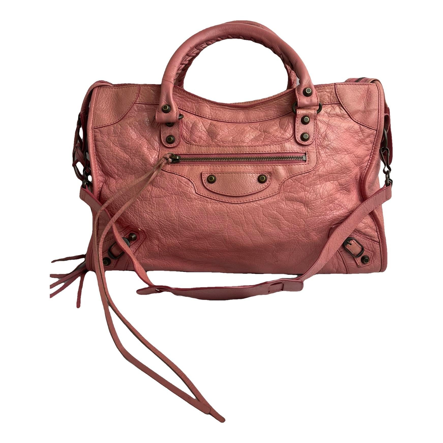 Balenciaga City leather handbag