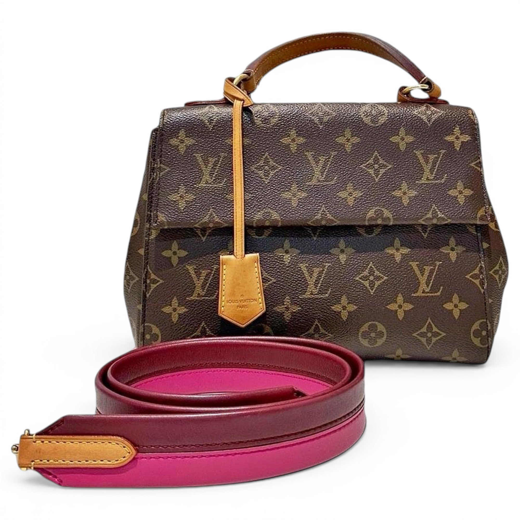 Cluny leather handbag
