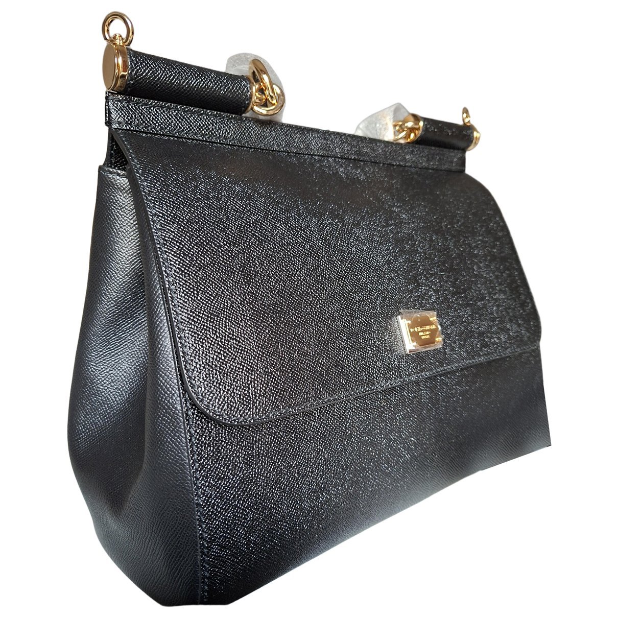 Dolce & Gabbana Sicily leather handbag