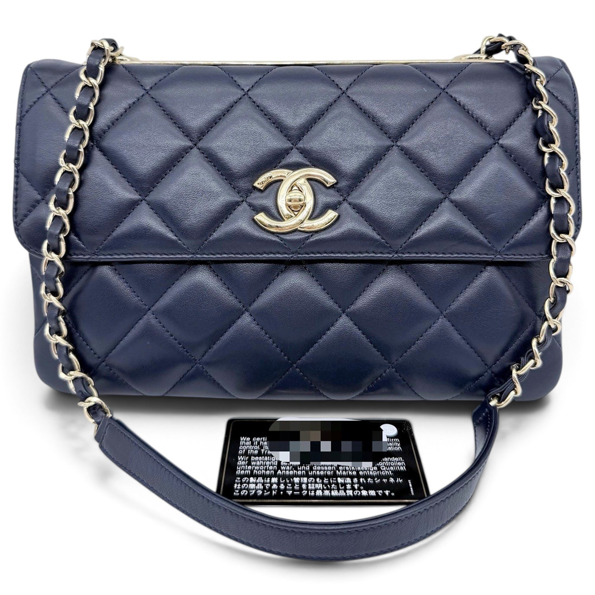 Leather handbag