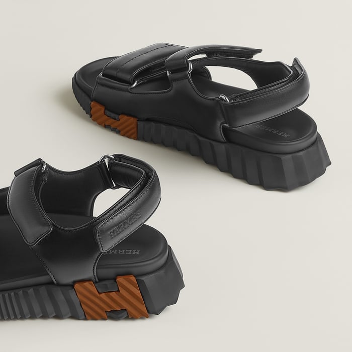 Noir Junior Sandal