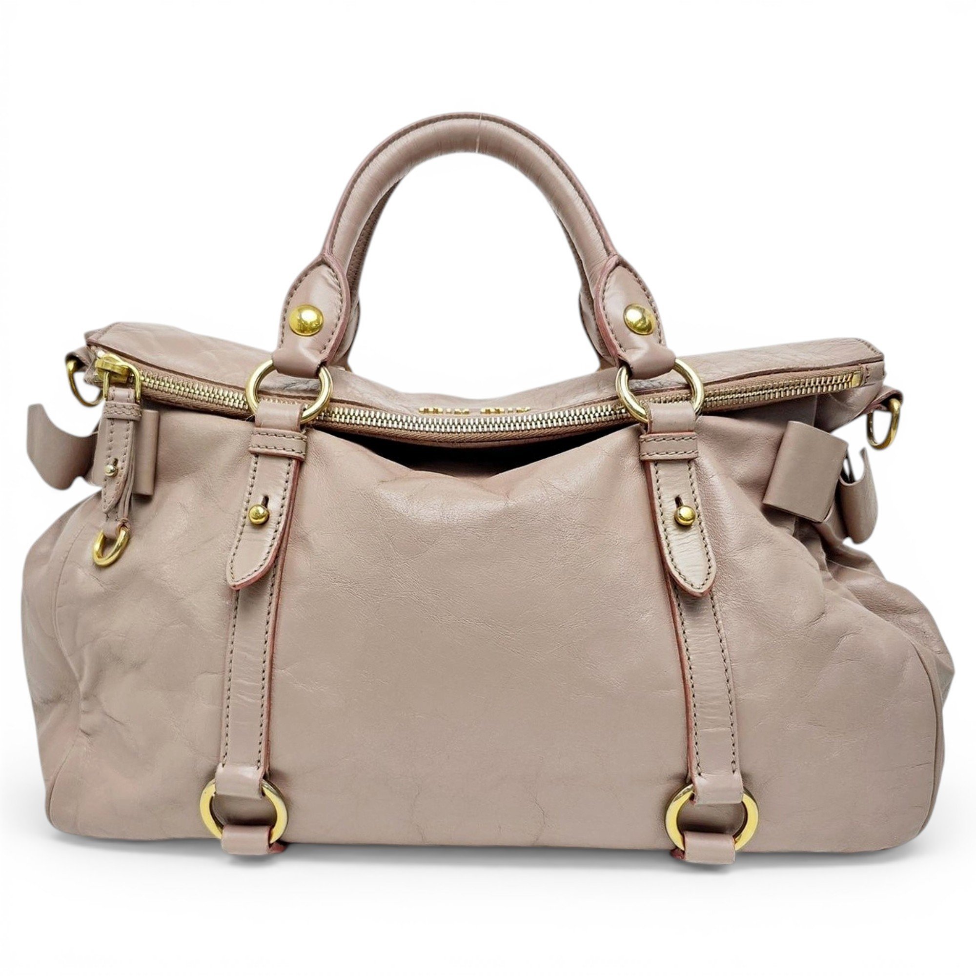 Vitello leather handbag