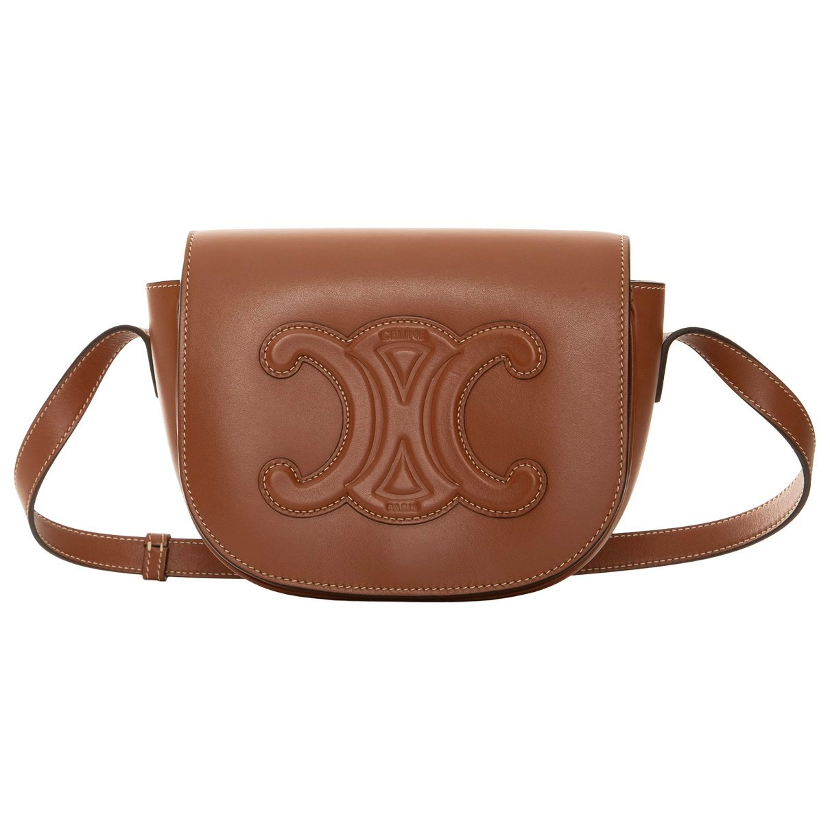 Folco leather crossbody bag