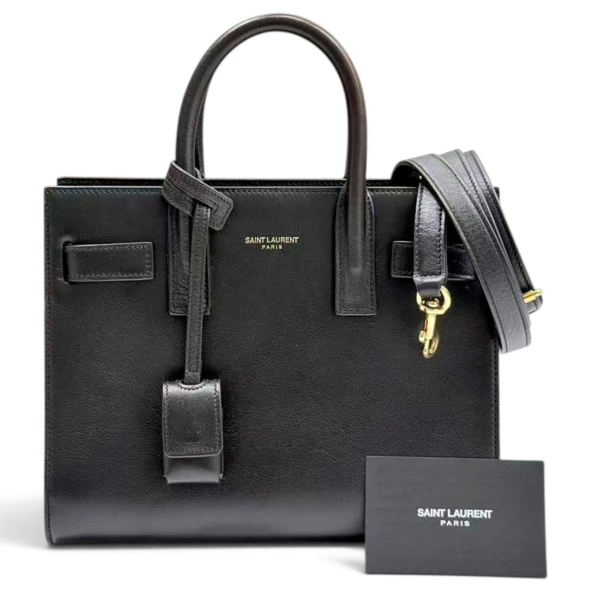 Sac de Jour leather tote