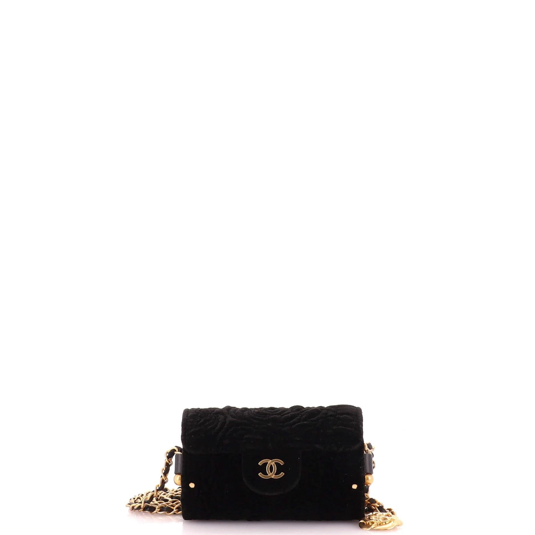 Velvet handbag