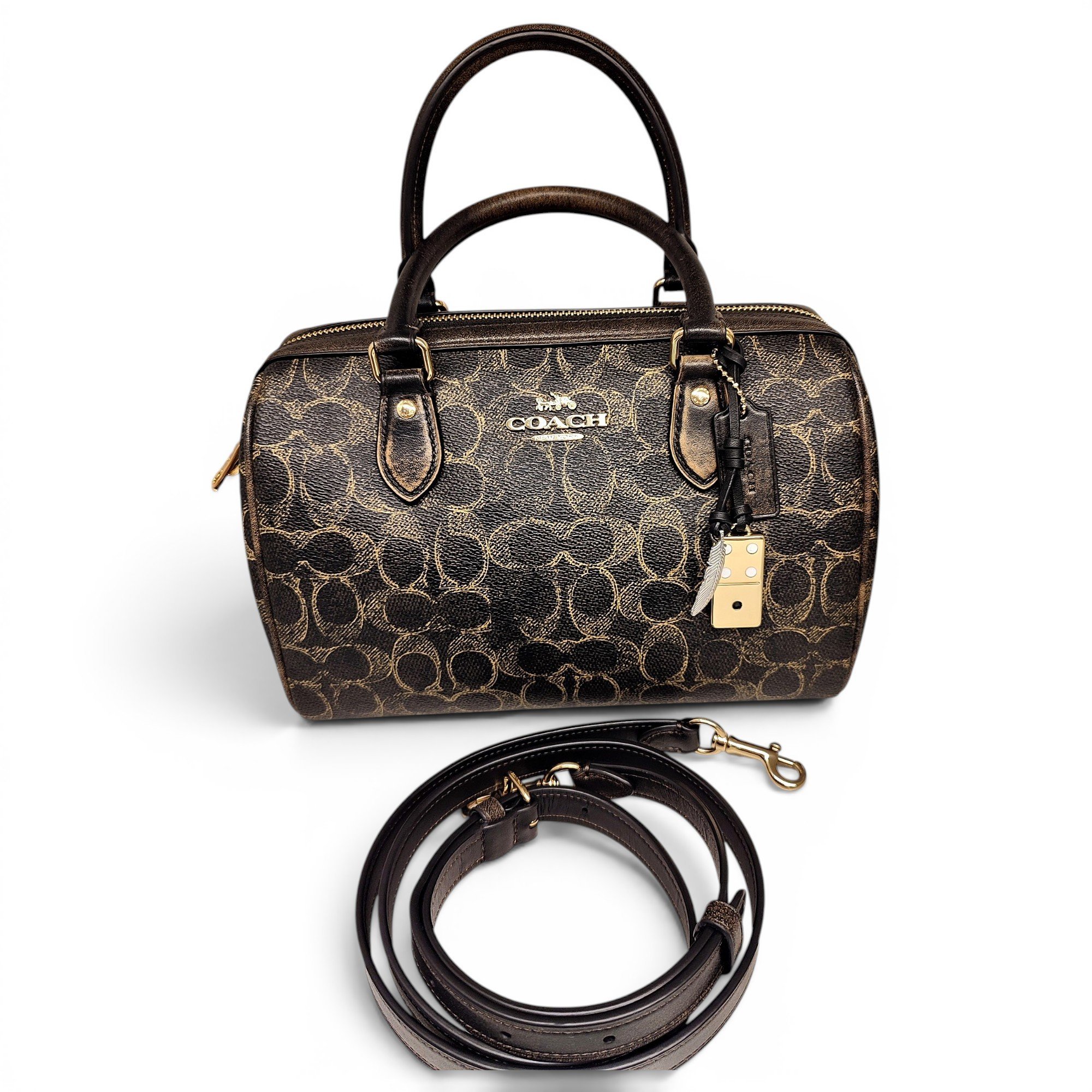 Leather handbag