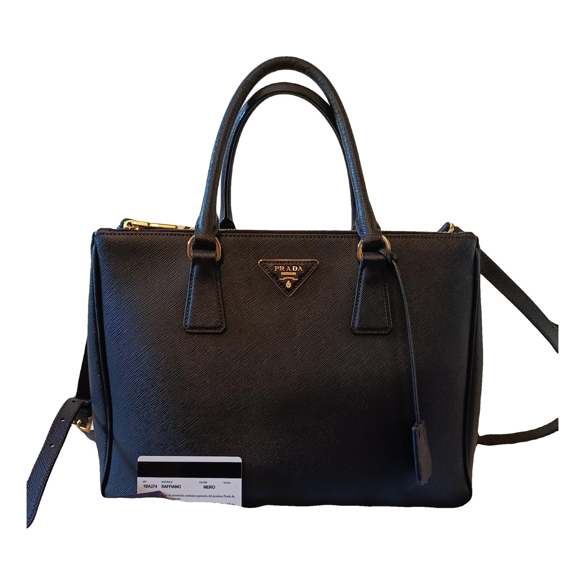 Galleria leather handbag