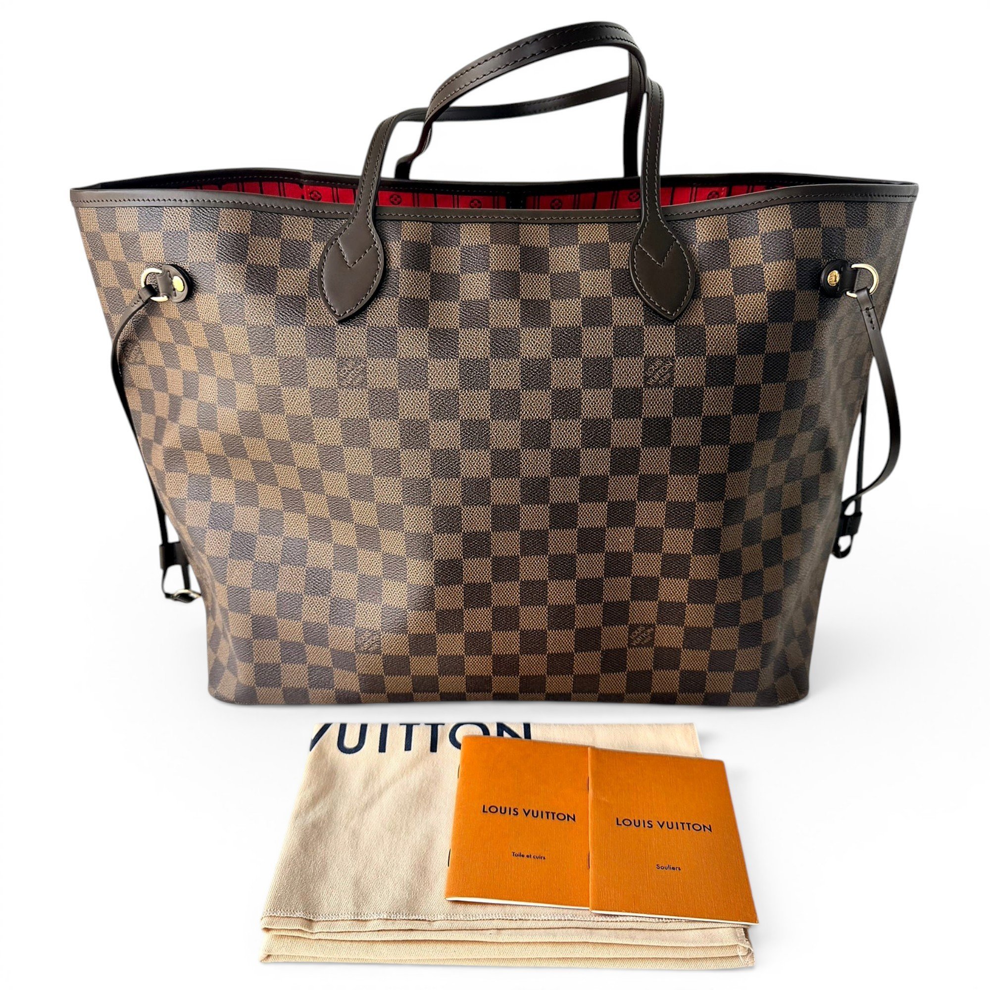 Neverfull leather crossbody bag