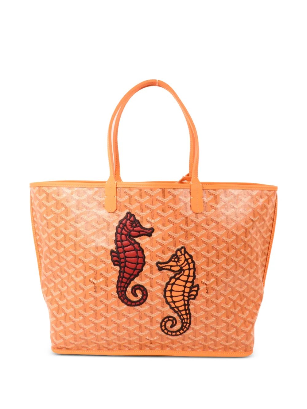 Goyard PM Anjou seahorse-patch tote bag