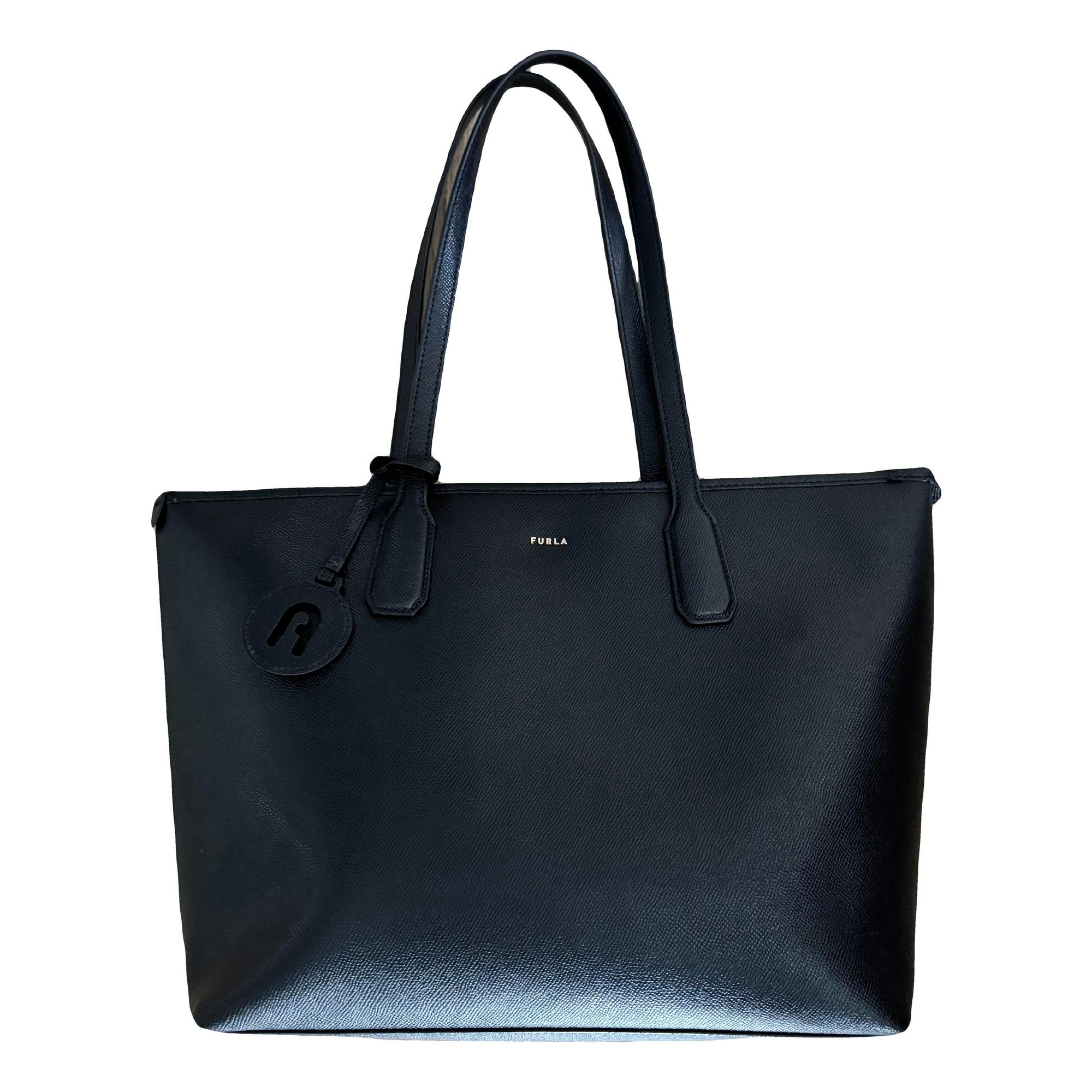 Leather tote