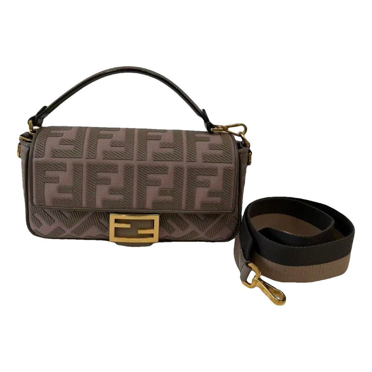 Baguette cloth crossbody bag