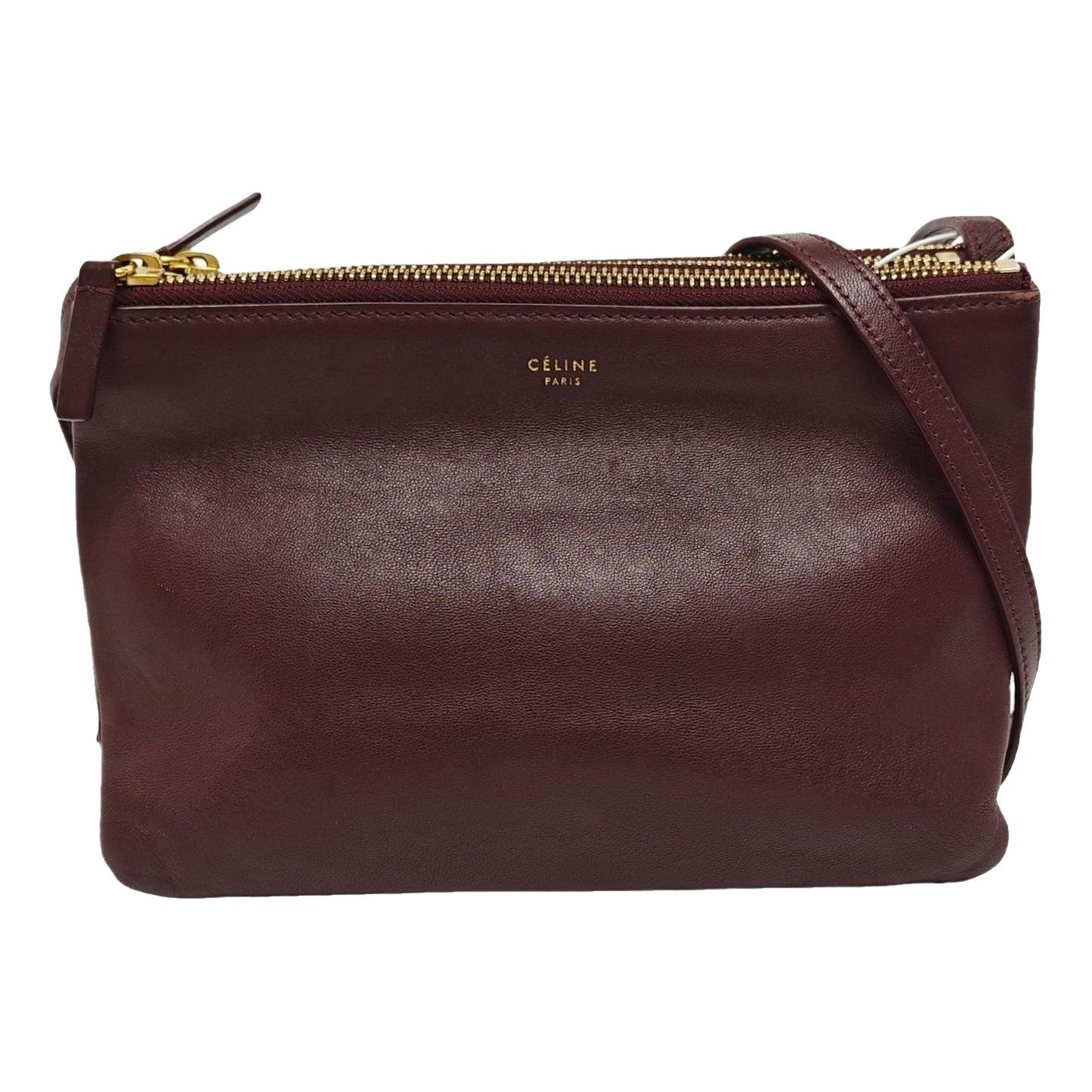 Trio leather handbag