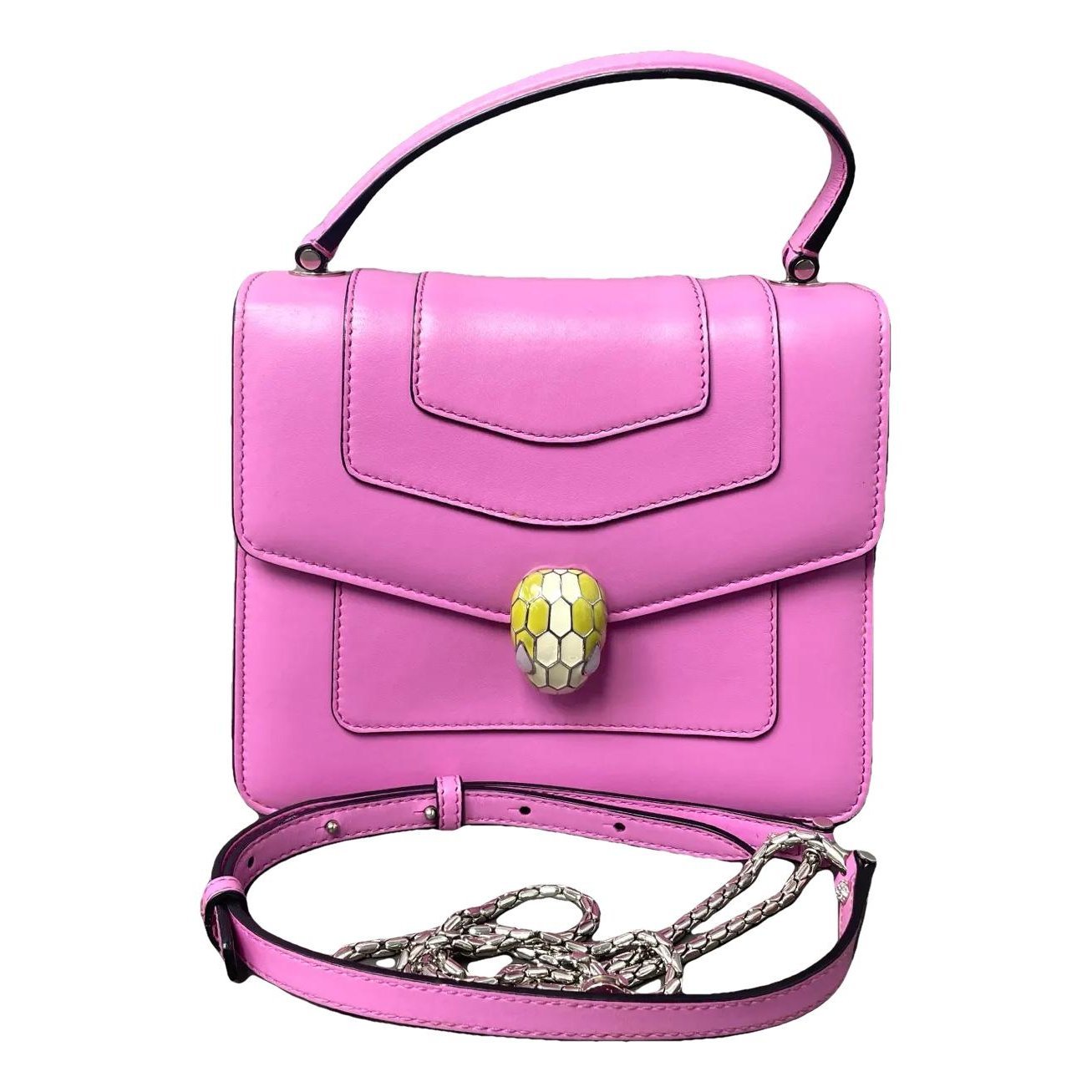 Serpenti leather crossbody bag