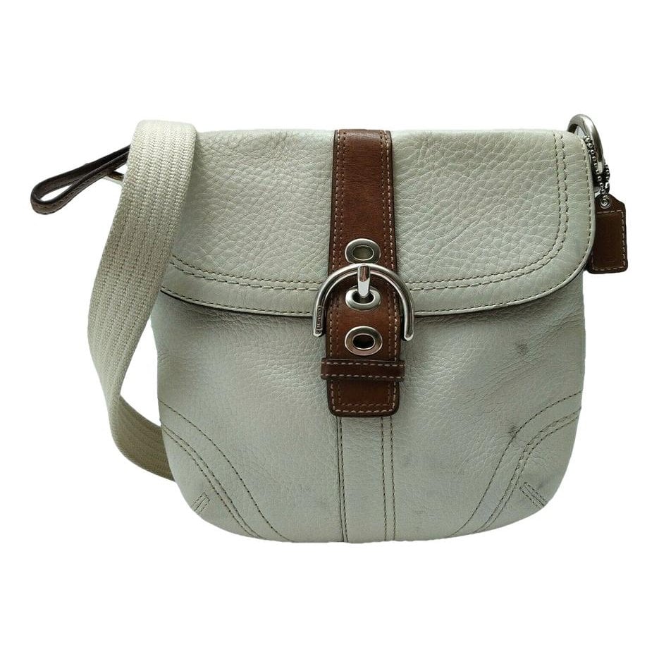 Leather crossbody bag