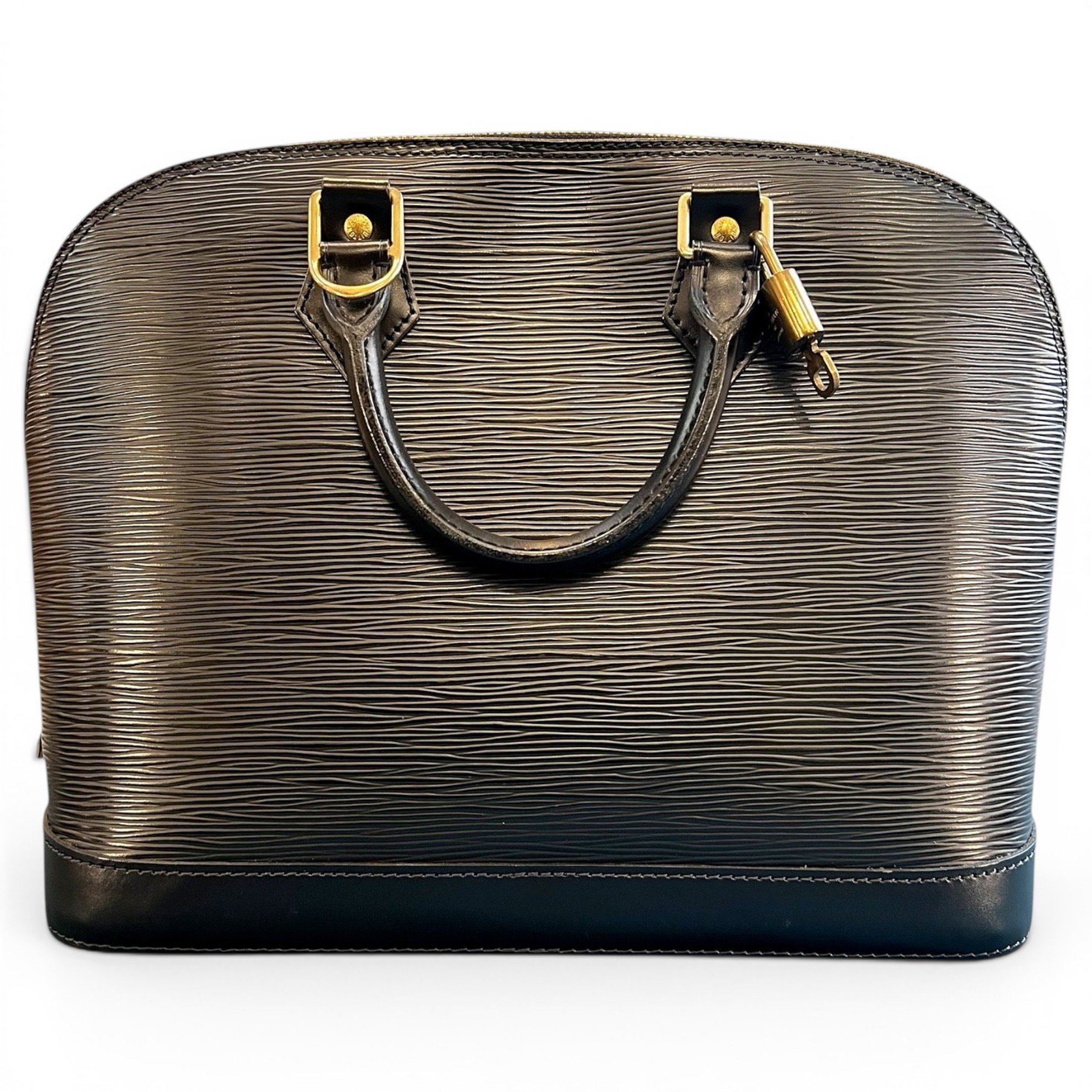 Alma leather handbag