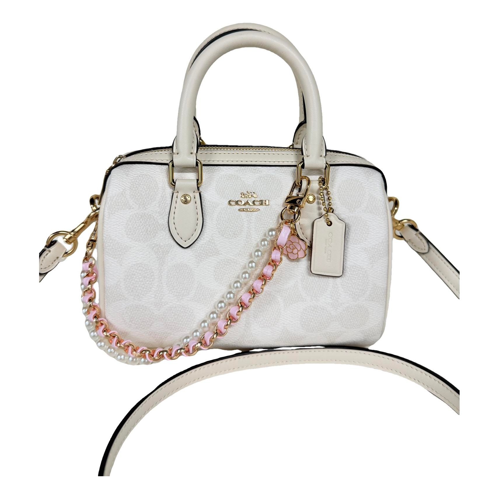 Leather crossbody bag