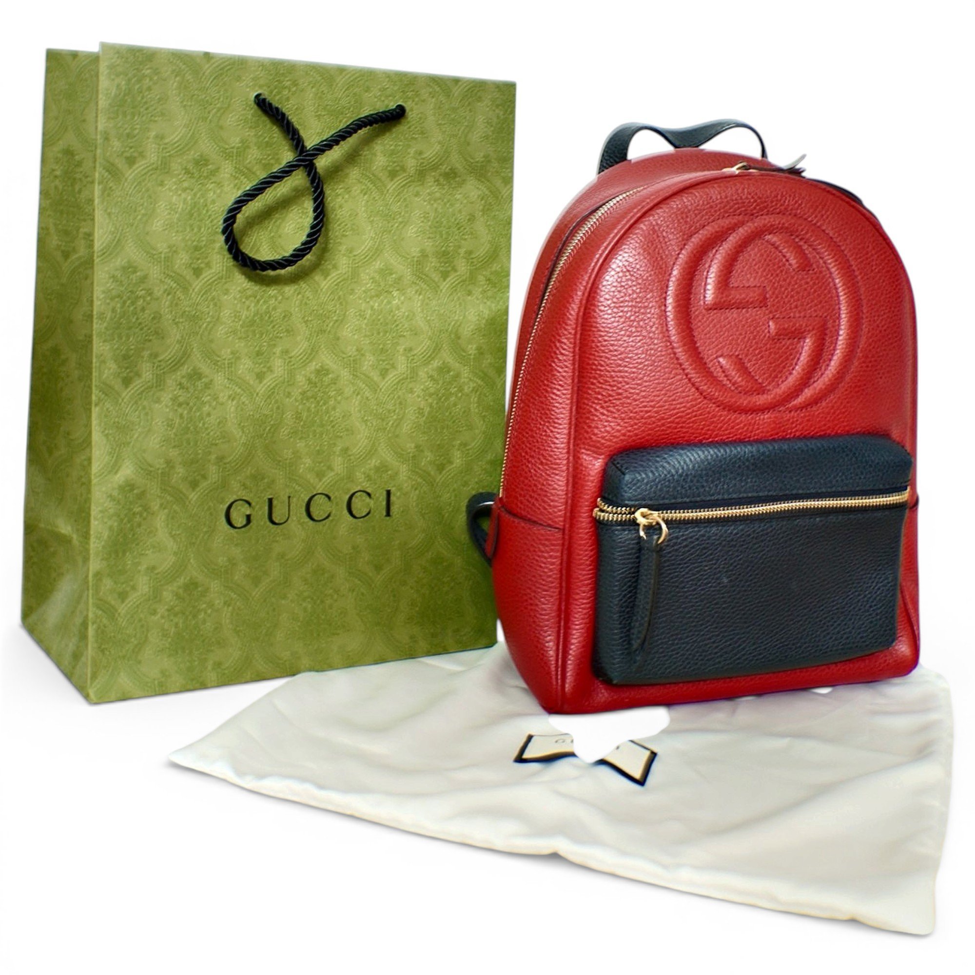 Soho leather backpack