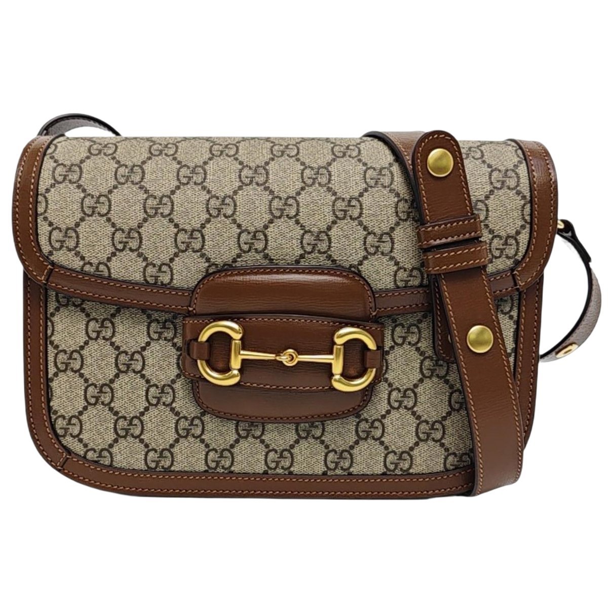 Handle Horsebit 1955 leather crossbody bag