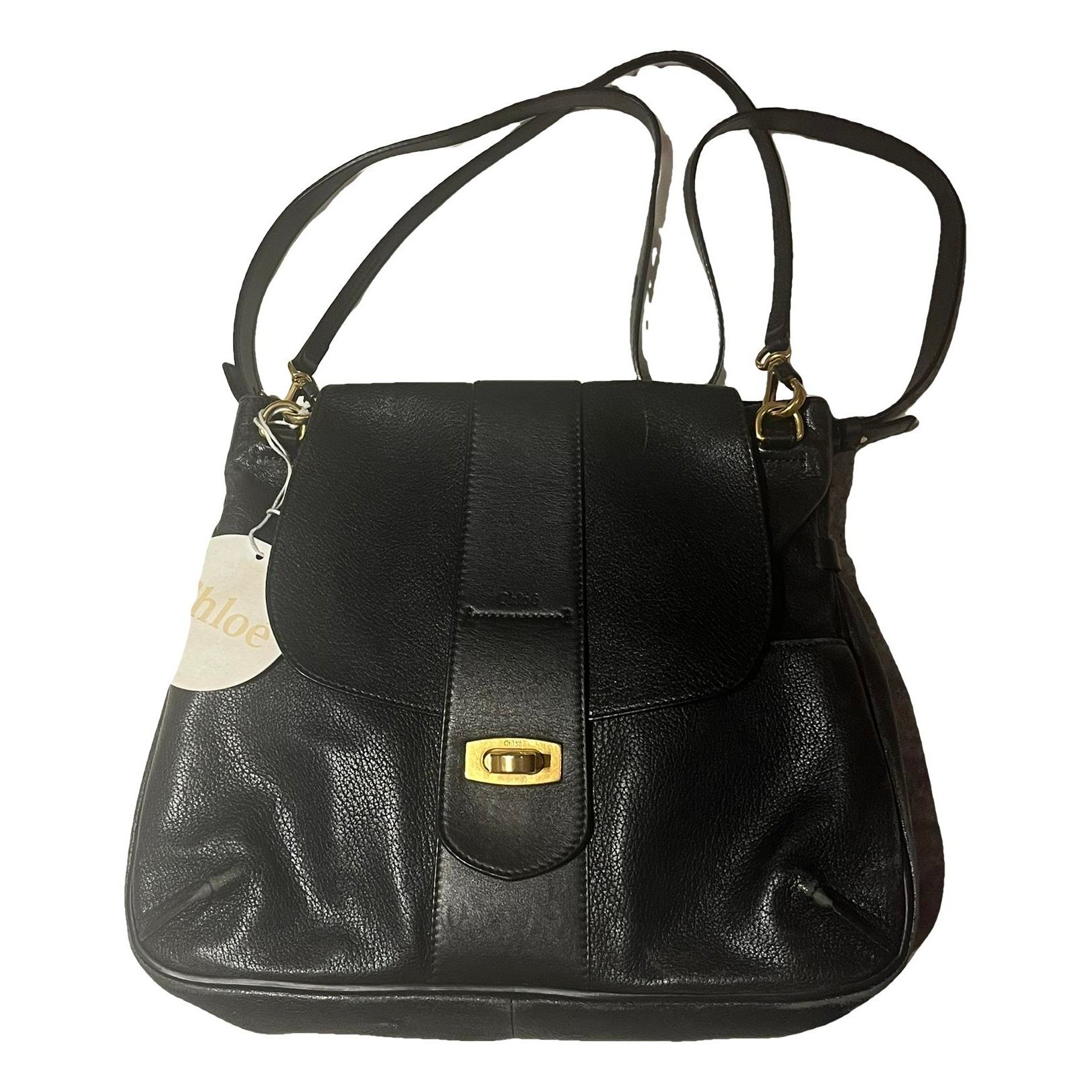 Lexa leather handbag