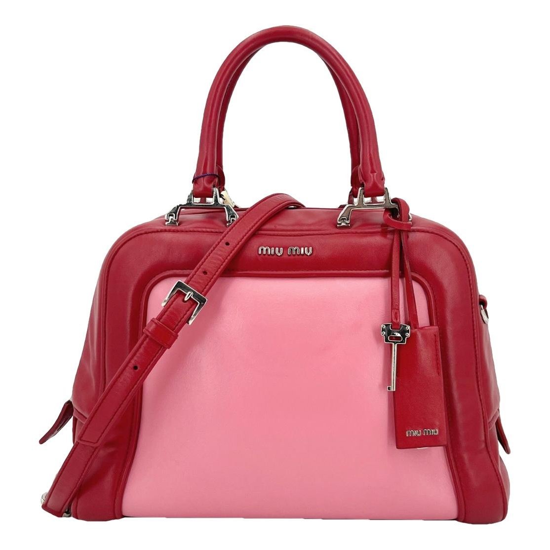 Leather handbag