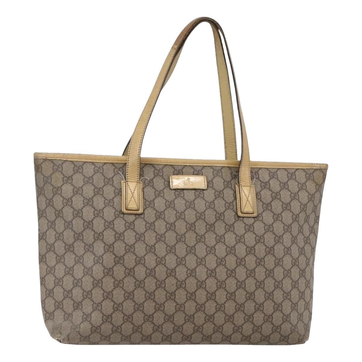 Leather tote