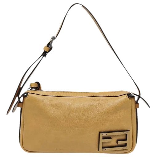Double F leather handbag