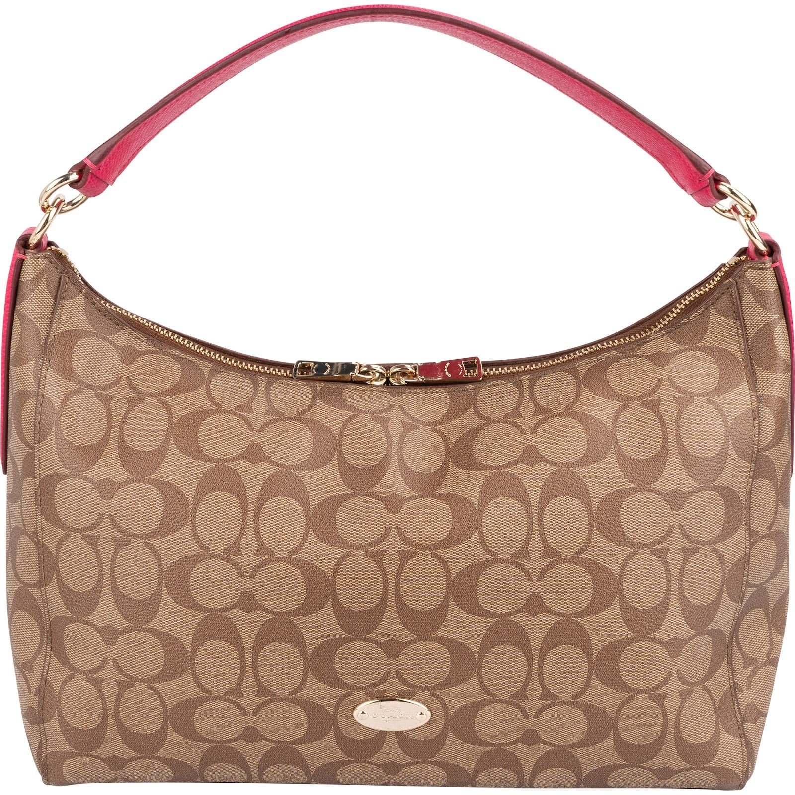 Signature Sufflette leather handbag