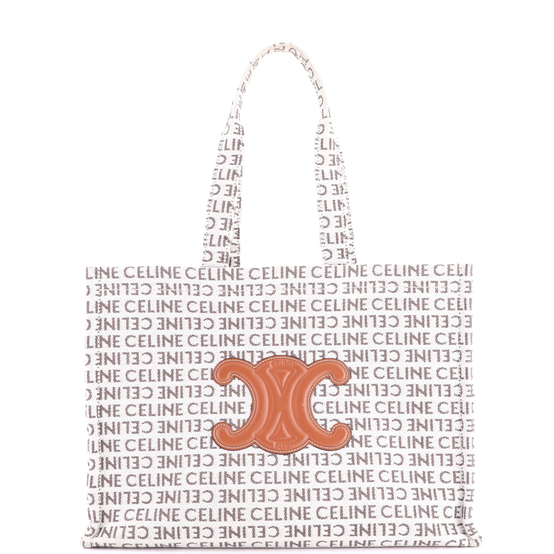 Cabas Thais Tote All Over Logo Jacquard Large