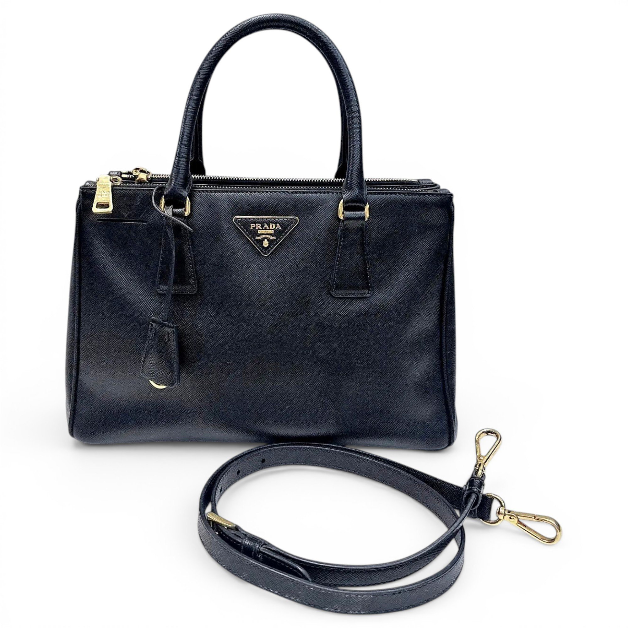 Galleria leather handbag