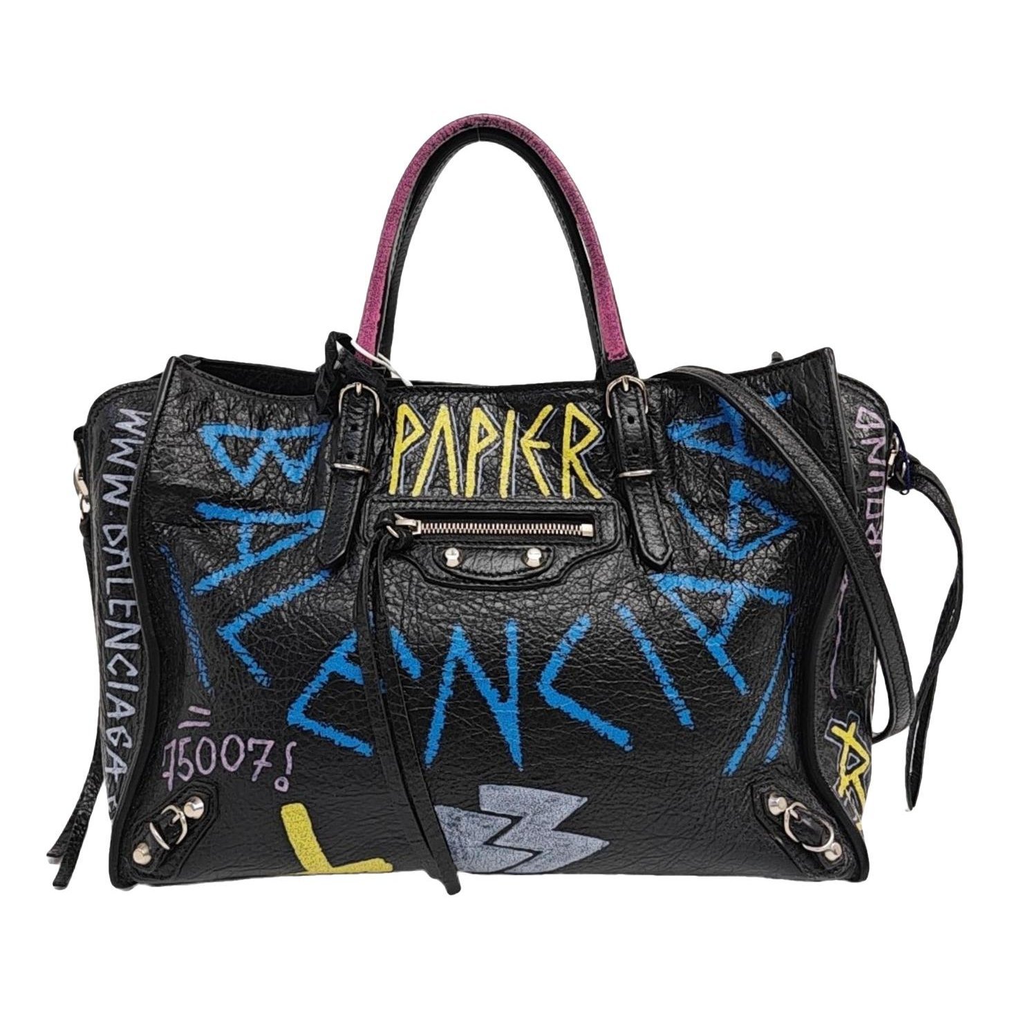 Leather handbag