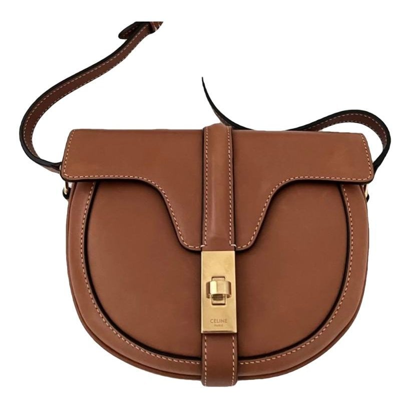 SAC 16 BESACE leather handbag