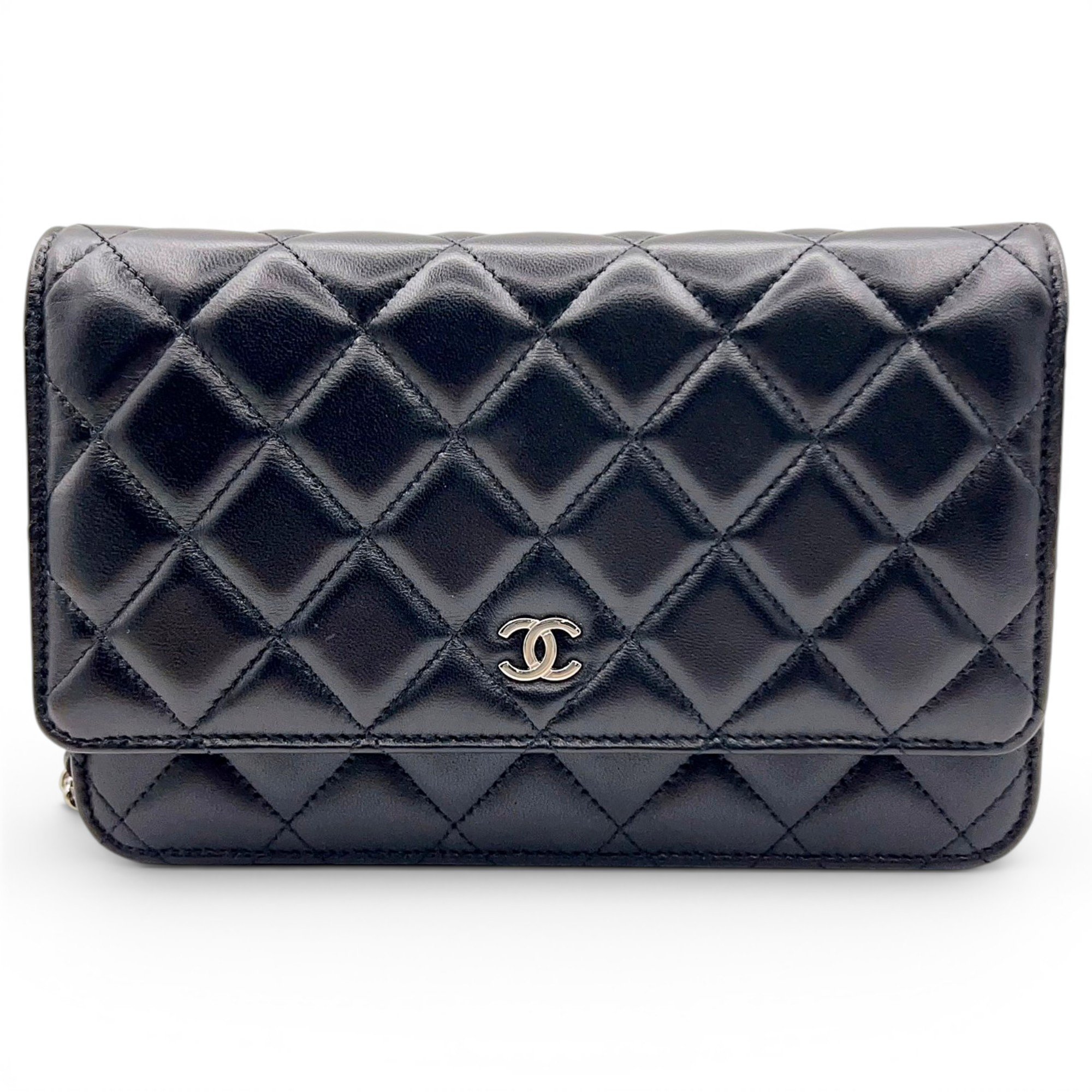 Wallet On Chain Timeless/Classique leather handbag