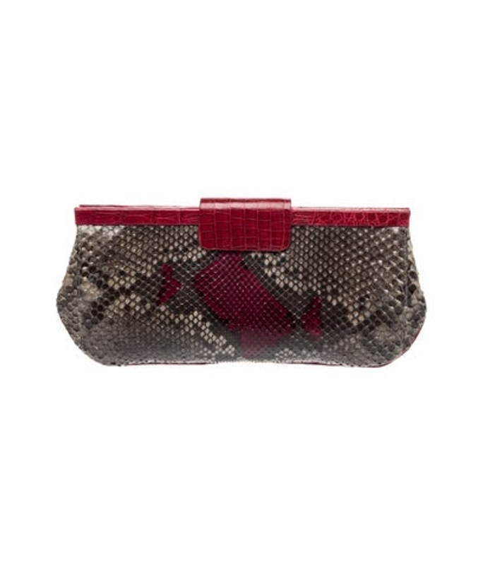 Nancy Gonzalez Gonzalez Snakeskin Clutch