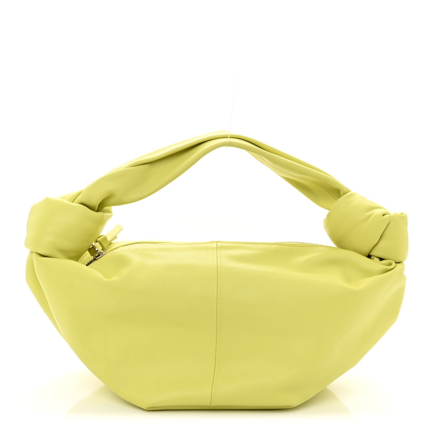 Bottega Veneta Calfskin Mini Double Knot Bag Kiwi