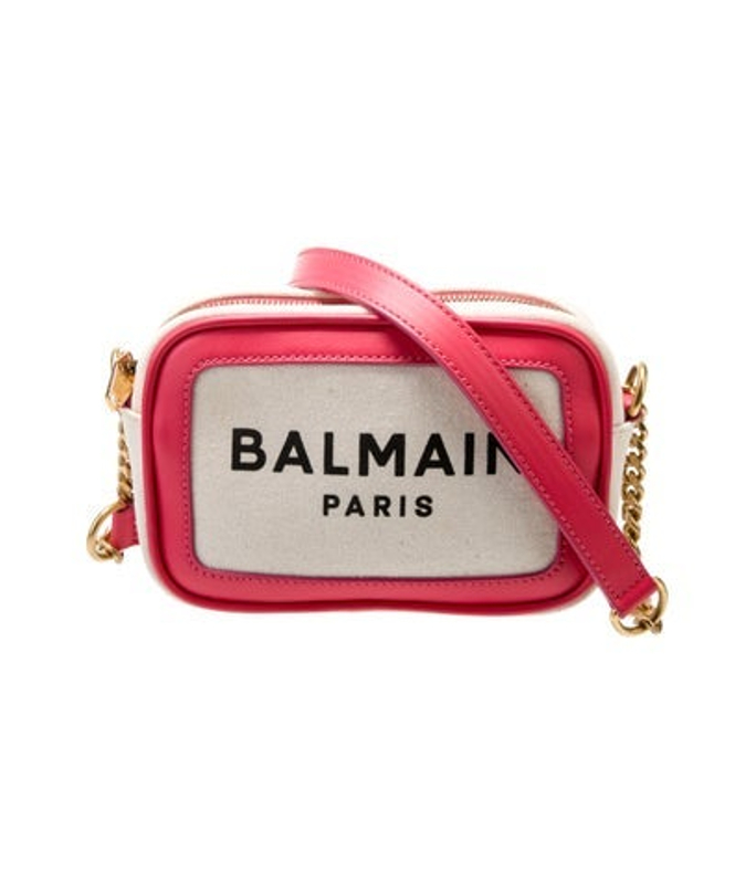 Balmain Canvas Crossbody Bag