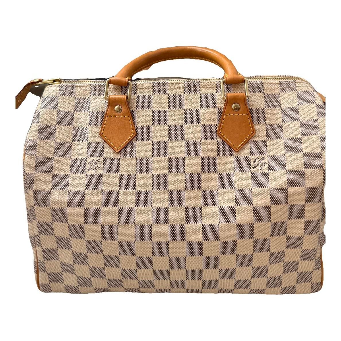 Speedy leather handbag