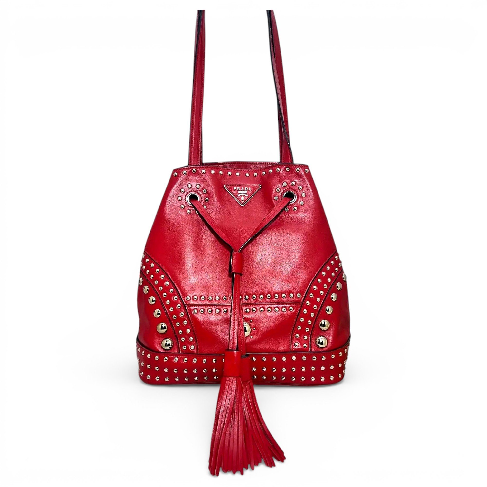 Leather handbag