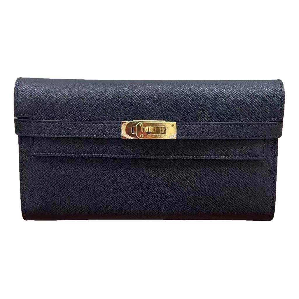 Kelly to go leather clutch bag